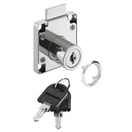 Khóa Vuông Then Gài Cố Định Với Lõi Chìa Loại Trơn Hafele 232.01.220