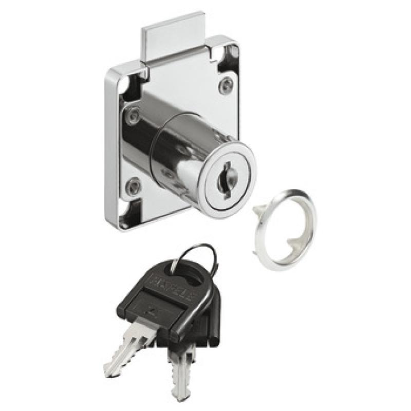 Khóa Vuông Then Gài Cố Định Với Lõi Chìa Loại Trơn Hafele 232.01.220