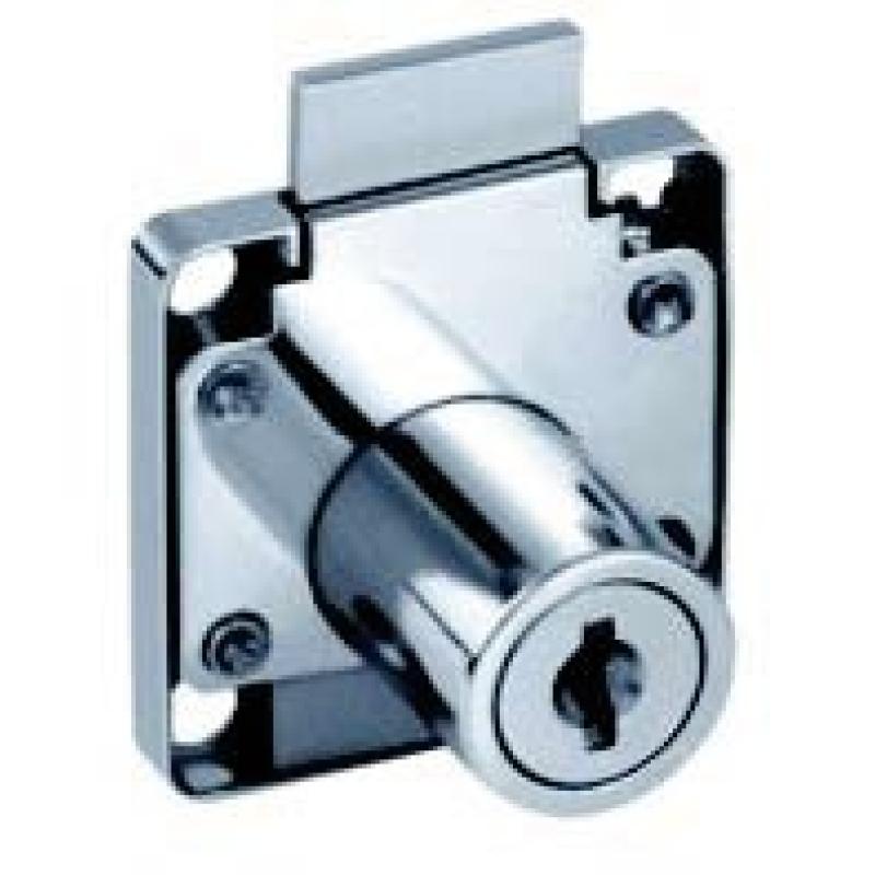 Khóa Vuông Then Gài Cố Định Với Lõi Chìa Loại Trơn Hafele 232.01.230