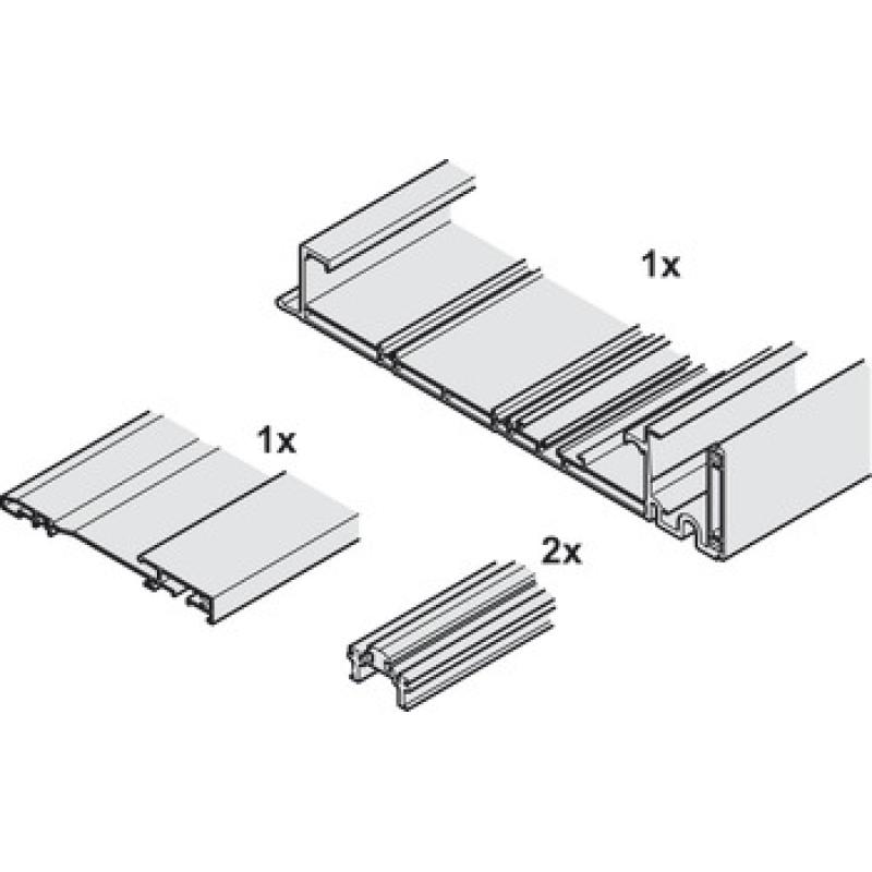 Bộ Ray Cho Finetta Flatfront L 70 F Fb Hafele 406.11.681