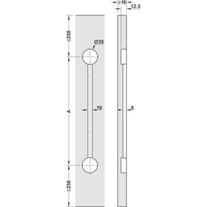 Phụ Kiện Định Hình Và Làm Phẳng Gỗ Planofit Hafele 406.99.625
