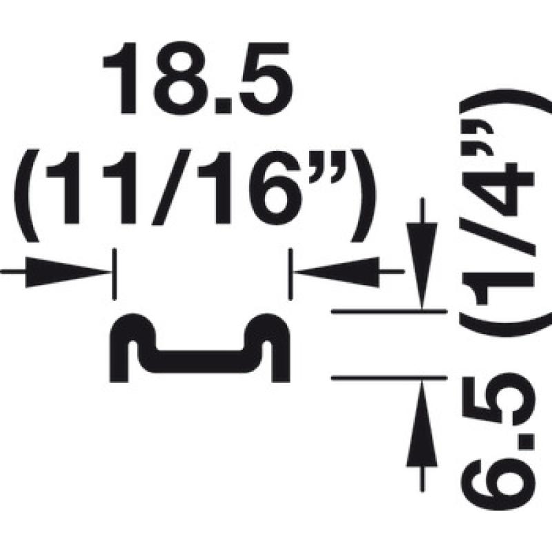 Ray Trượt Đôi Bên Dưới Hafele 415.11.605