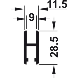 Thanh Cố Định Bánh Xe Trượt Để Gắn Xe



 Hafele 415.12.605