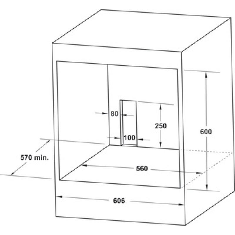 Lò Nướng Âm Tủ Điều Khiển Cảm Ứng Hafele 538.01.441