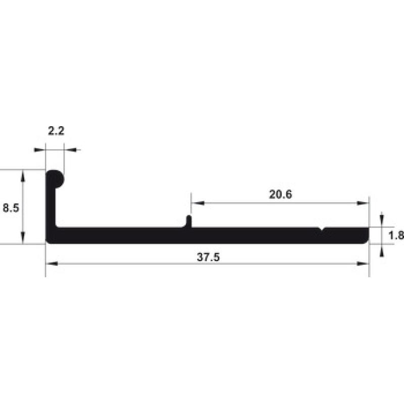 Tay Nắm Thanh Nhôm Tay H01 Hafele 563.58.913