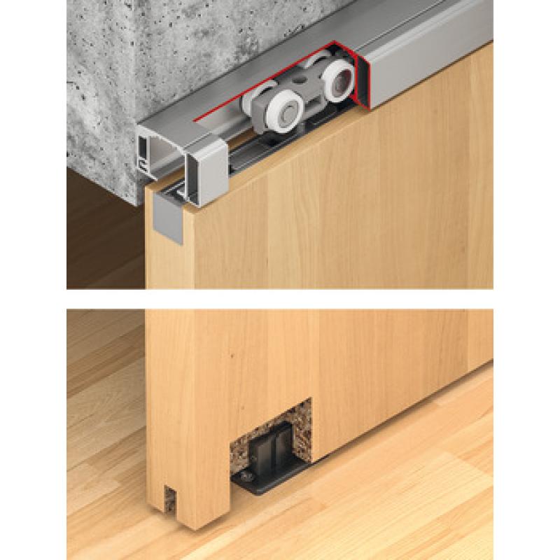 Bộ Các Thành Phần Slido D-line11 120i Hafele 941.25.044