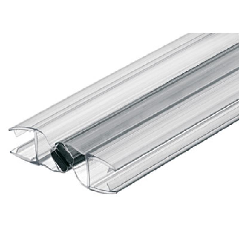 Ron Nẹp Cửa Kính Nam Châm 180° Hafele 950.06.500
