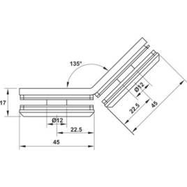 Bản Lề Cửa Phòng Tắm Kẹp Kính Gắn Kính 135°



 Hafele 981.77.915